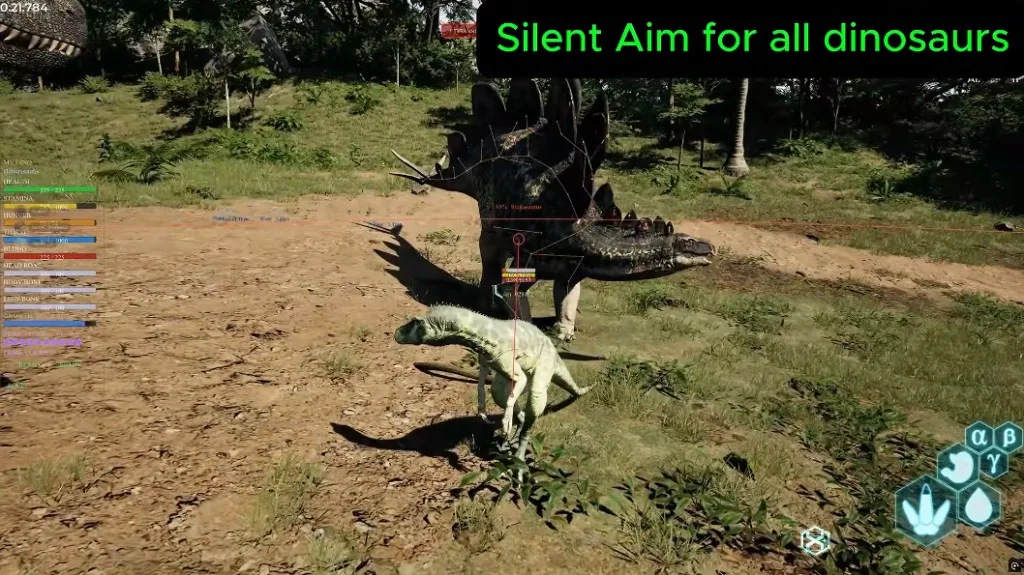 The Isle cheats forum guide — corpse esp Evrima gameplay screenshot